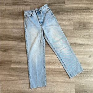 Glassons High Rise Straight Leg Jeans